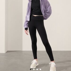 ATHLETA GIRL TRANSCEND CROSSOVER 7/8 LEGGING Size Small (7)